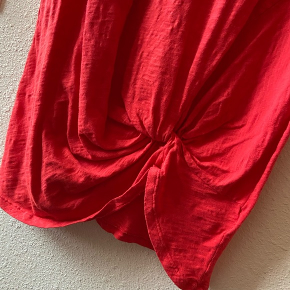 Bobi LA Short Sleeve Tuck Tee - Picture 4 of 4